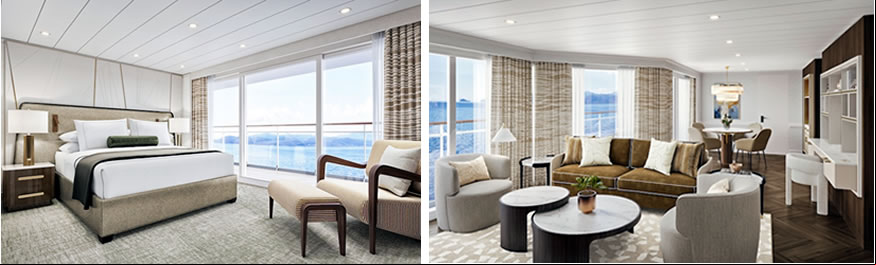 Seven Seas Mariner y Seven Seas Voyager
