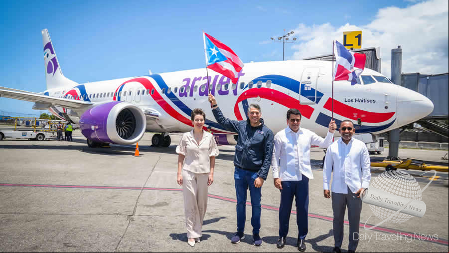 -Arajet inició operaciones Santo Domingo San Juan con vuelo inaugural-