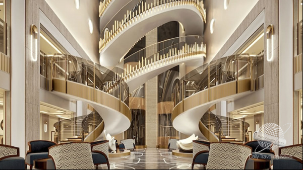 Un primer vistazo al interior de Seven Seas Prestige