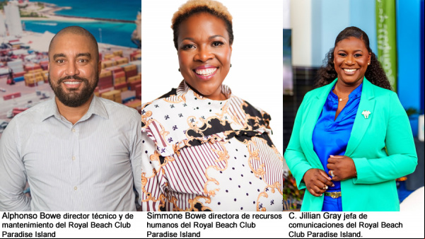 Royal Beach Club Paradise Island cuenta con tres nuevos ejecutivos